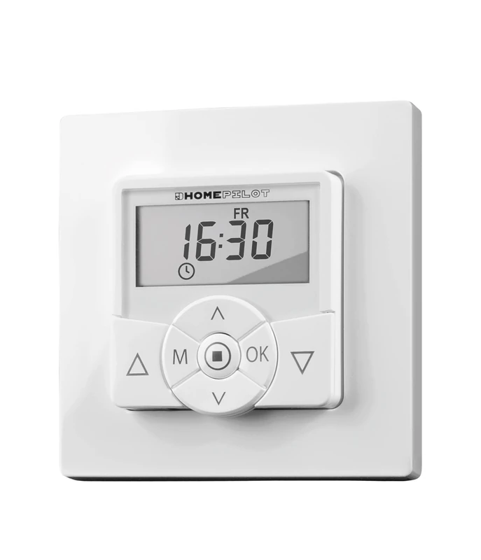 Zeitschaltuhr premium lite (weiß, für Rollladenmotoren)