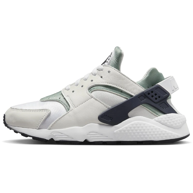 Nike Women's Air Huarache Sneaker, White/Obsidian-Mica, 5.5