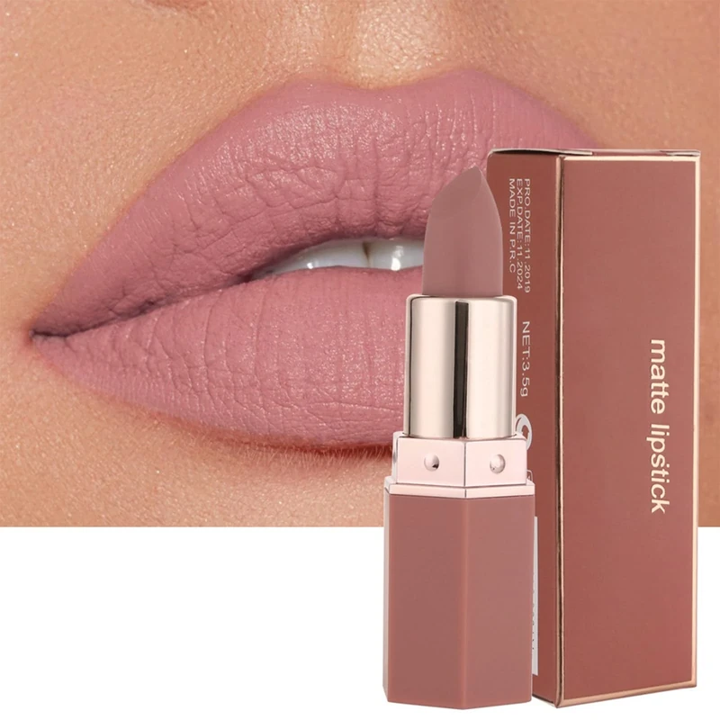 MEITREND Matte Lipstick - Long Lasting Red & Nude Hydrating Formula