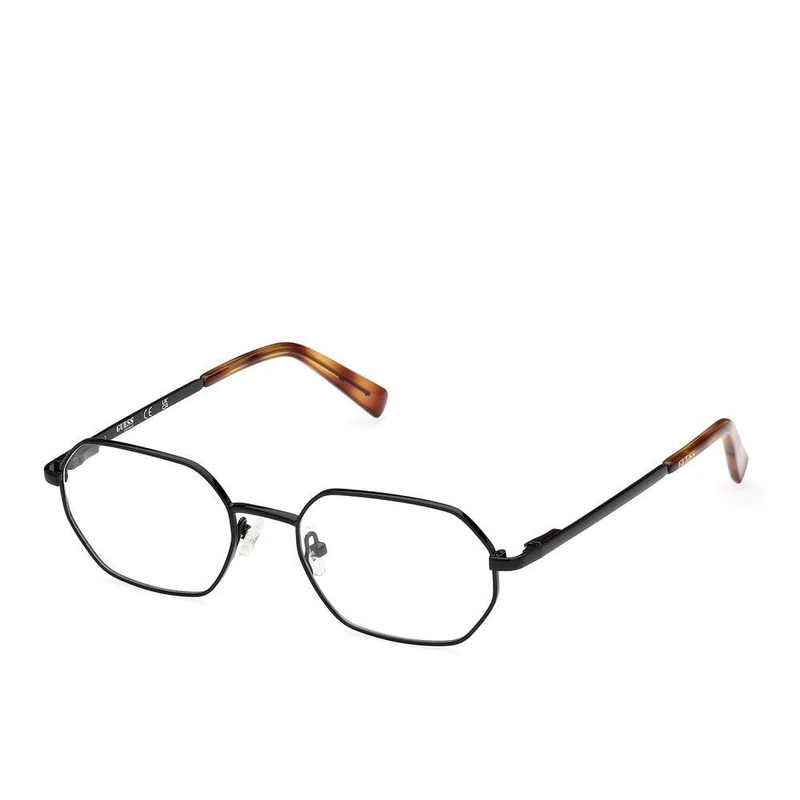 GUESS Unisex Adult Glasses, shiny black, 50/18/145