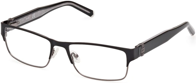 Guess Men's Glasses, Matte Black, 54/17/145