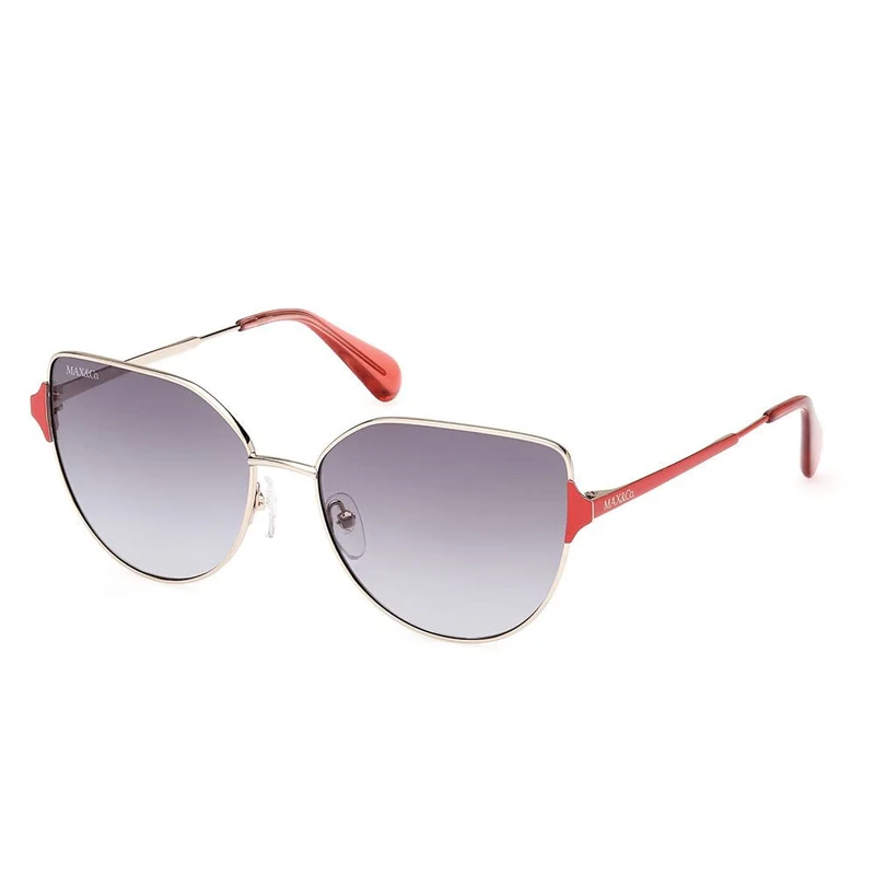 MAX &CO Ladies Mo0082 Sunglasses Gold 57/16/140, gold, 57/16/140