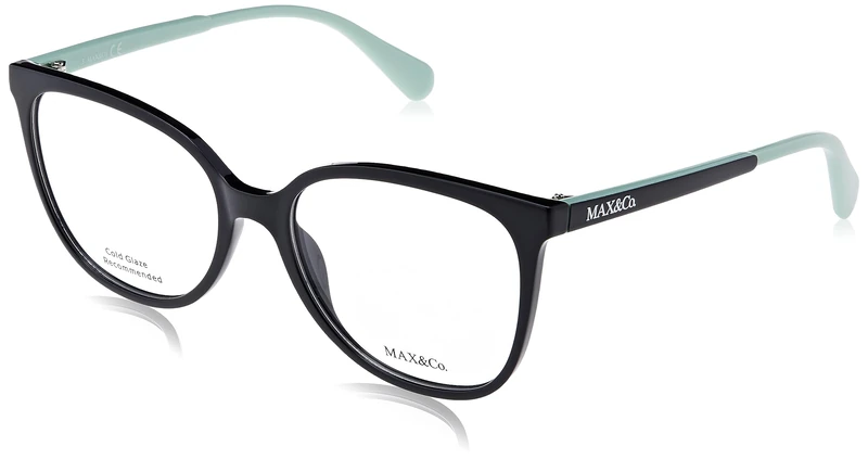 MAX &CO Glasses for Women, shiny black, 54/17/140