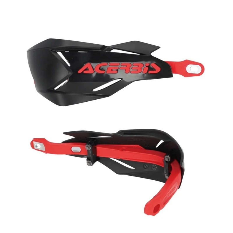 ACERBIS X-FACTORY Handguard Black/Red - Image 1