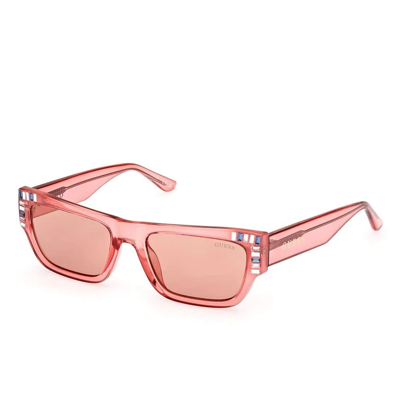 GUESS Women's Sunglasses, Pink/Other, 53/18/140