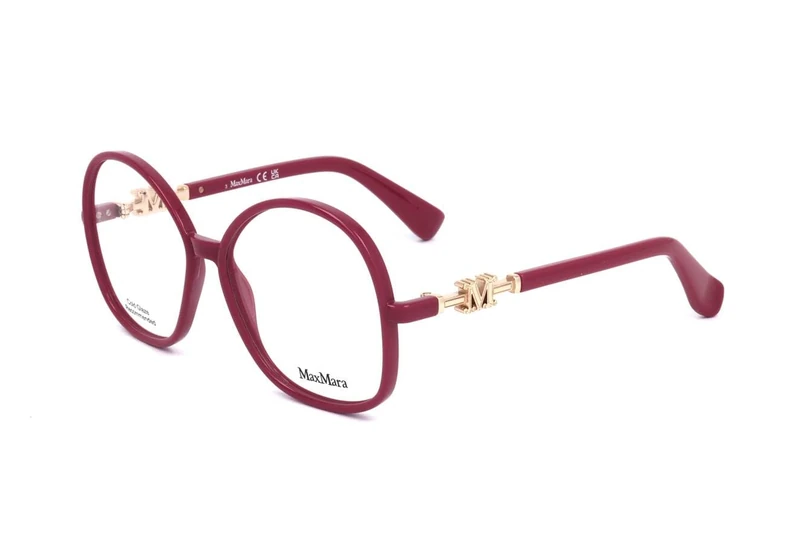 MaxMara Glasses for Women, Shiny Fuchsia, 55/15/140