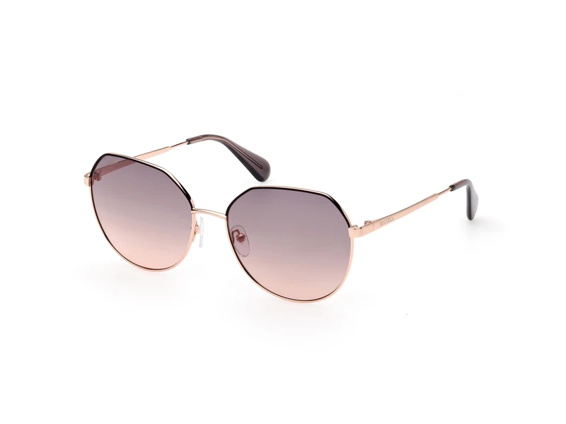 MAX &CO Women's Sunglasses, Gold/Other, 58/17/140