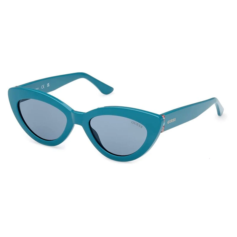 GUESS Women's Sunglasses, Turquoise/Other, 52/19/145