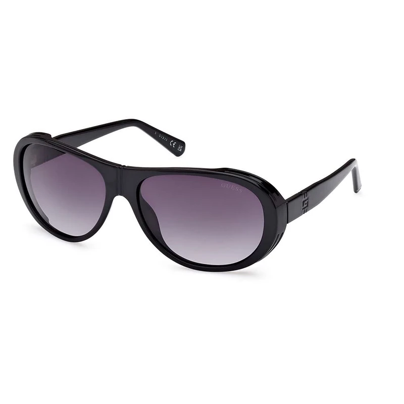 Guess Men's Sunglasses, Black (Shiny Black), 62/16/135