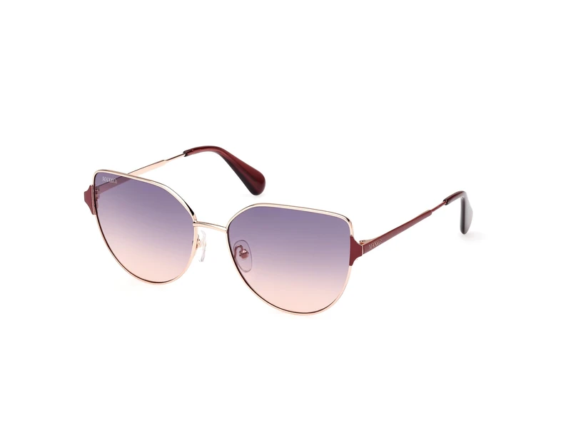MAX &CO Women's Sunglasses, Gold/Other, 57/16/140