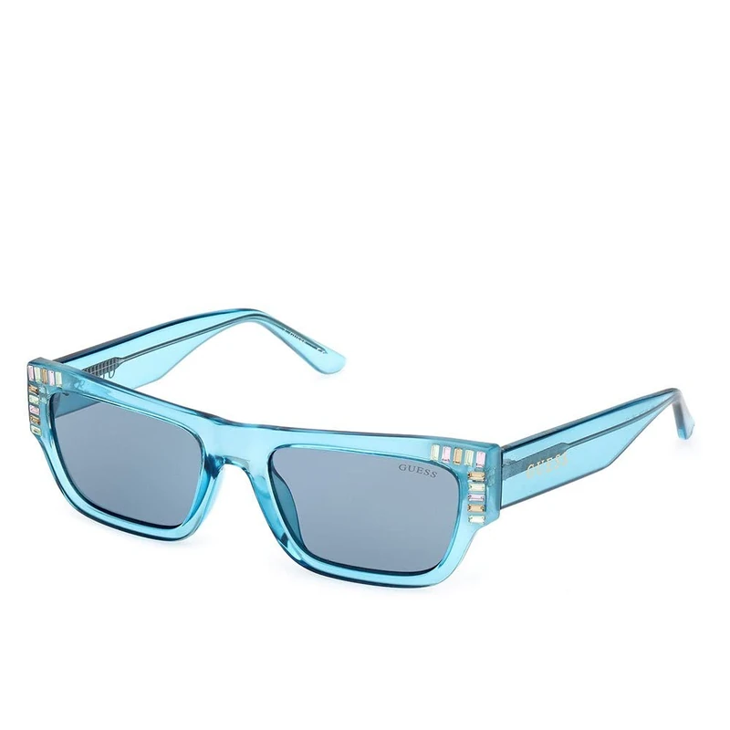 Guess Women's Sunglasses, Turquoise/Other, 53/18/140
