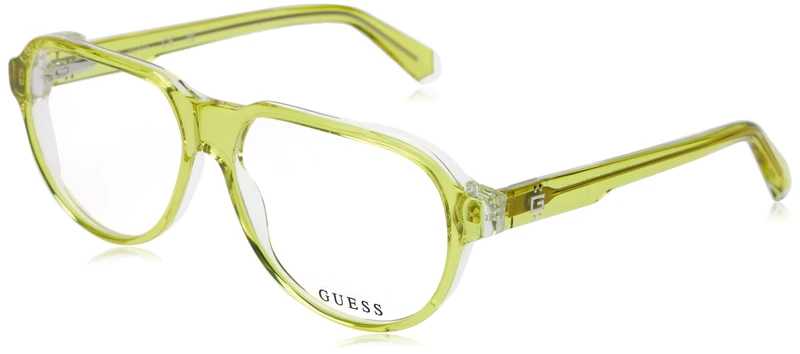 GUESS Men's Eyewear, Yellow/Other, 56/14/145