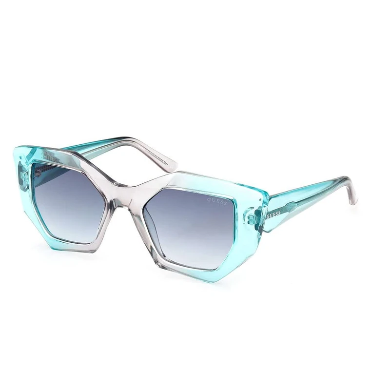 GUESS Women's Sunglasses, Turquoise/Other, 50/20/140