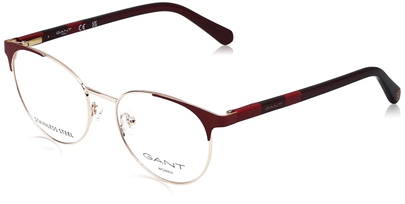 GANT Glasses for Women, shiny red, 51/18/140