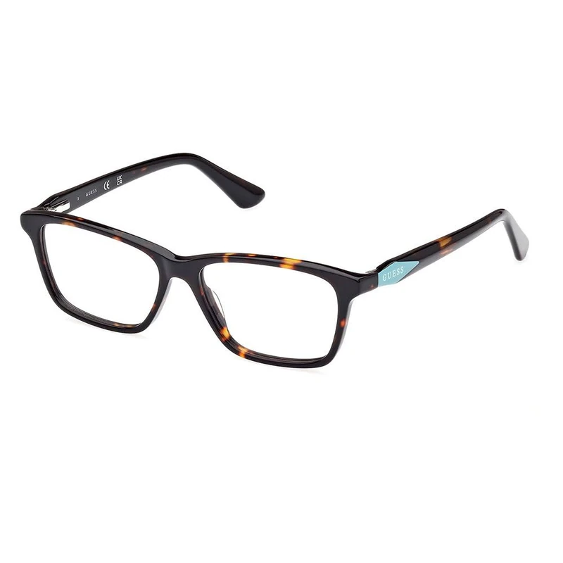 GUESS Glasses for Women, Dark Havana, 48/13/130