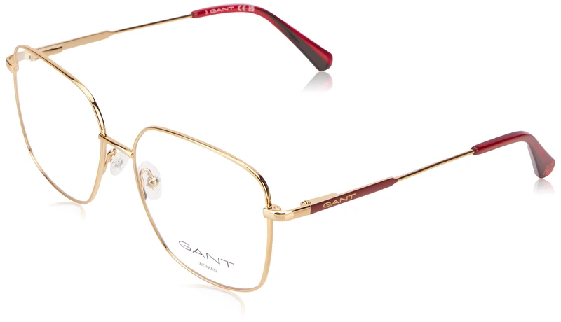 GANT GA4145 Glasses, Shiny Deep Gold, 56/16/140 for Women, Shiny Deep Gold, 56/16/140