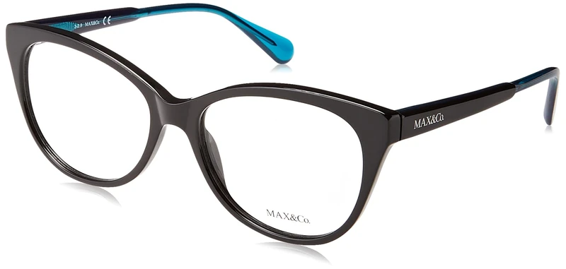 MAX &CO Glasses for Women, shiny black, 54/16/140