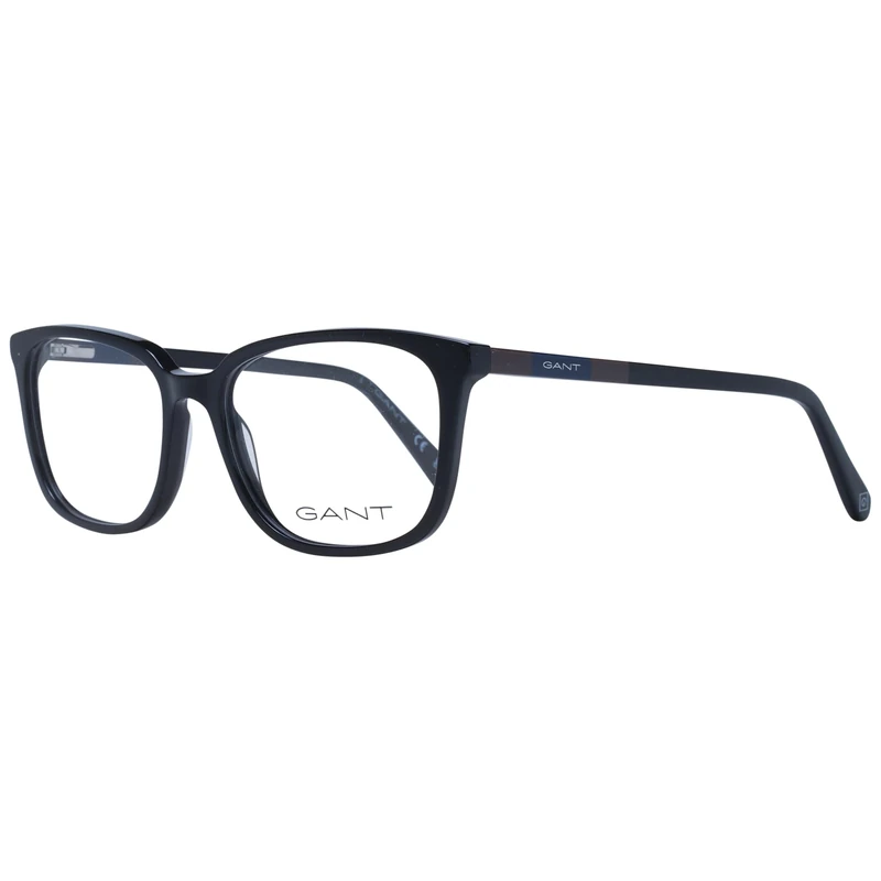 Gant Men's Eyewear, shiny black, 53/16/145