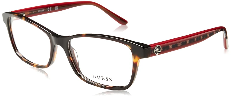 Guess Glasses for Women, Dark Havana, 53/16/140
