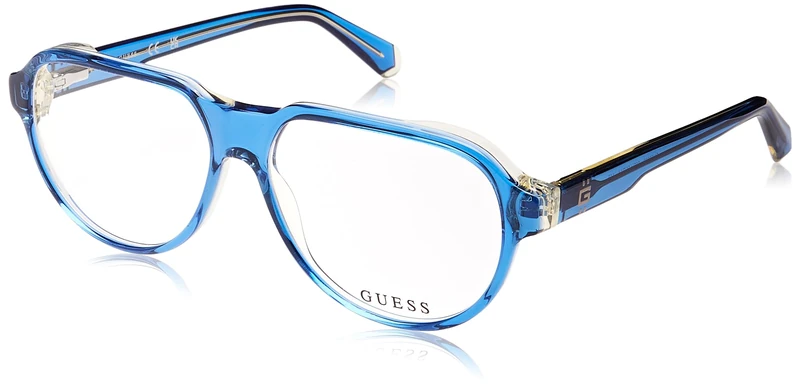 Guess Men's Glasses, Blue/Other, 56/14/145
