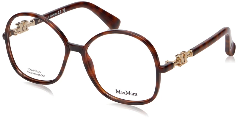 MaxMara Glasses for Women, Red Havana, 55/15/140