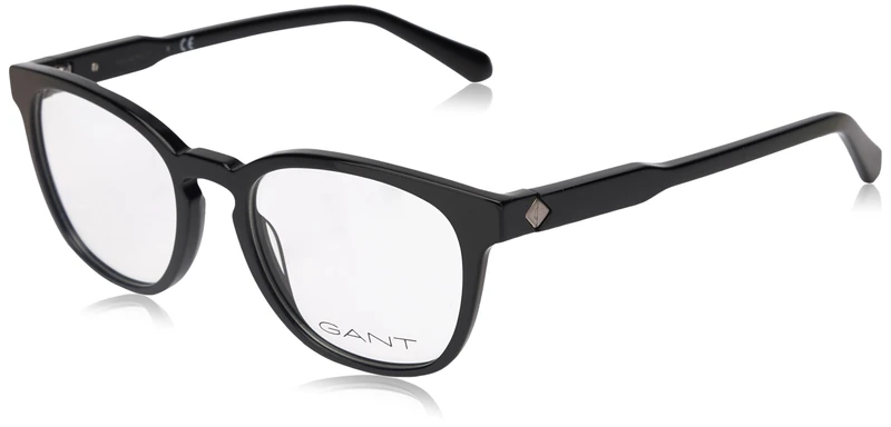 Gant GA3255 Glasses, Shiny Black, 51/19/145 for Men, shiny black - Image 1