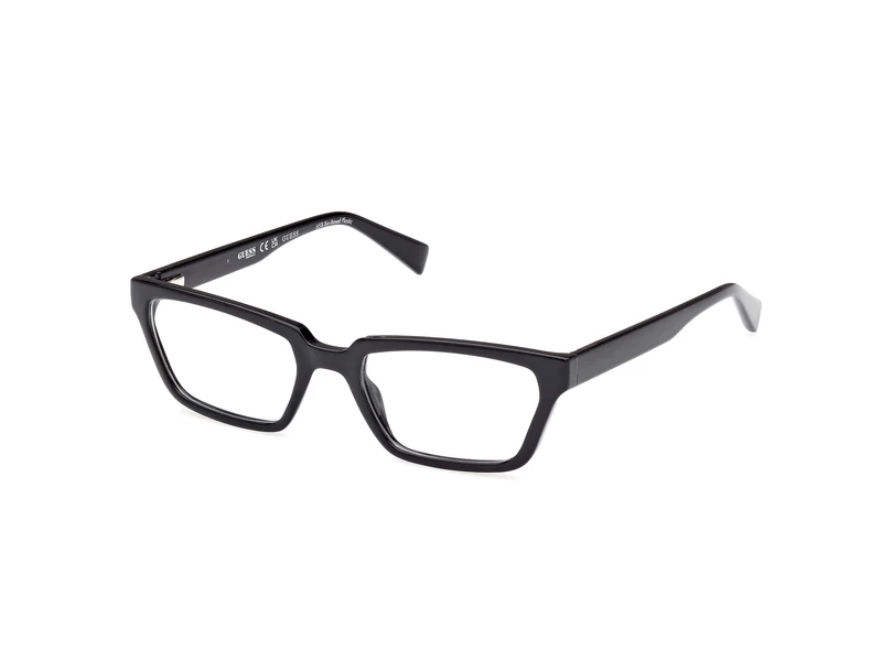 Guess Unisex Adult Glasses, shiny black, 54/19/145