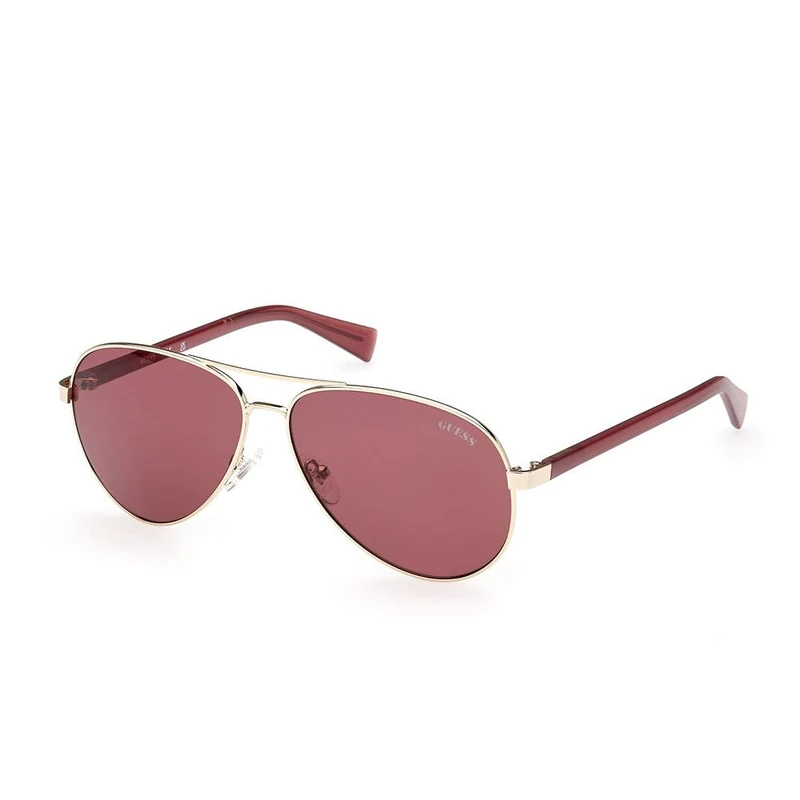 GUESS Unisex Sunglasses, gold, 58/12/140