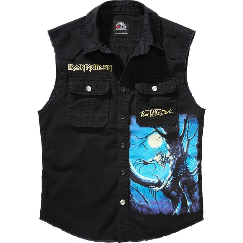 Brandit Maiden Vintage Shirt FOTD SL, color: black, size: 5XL