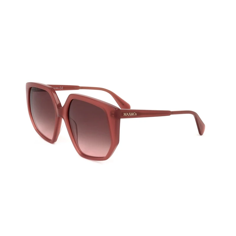 MAX &CO Women's Sunglasses, Glossy red, 58/18/140 - Image 1