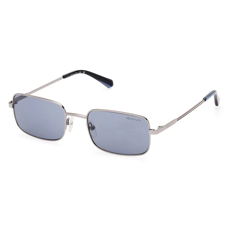 GANT Men's Sunglasses, Shiny Dark Ruthenium, 53/20/145