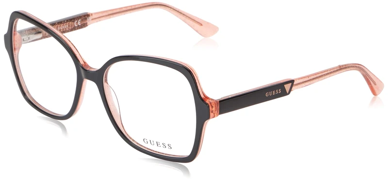 Guess Glasses for Women, shiny black, 55/16/140