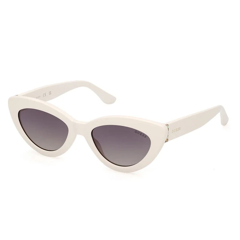 GUESS Women's Sunglasses, White, 52/19/145 - Image 1