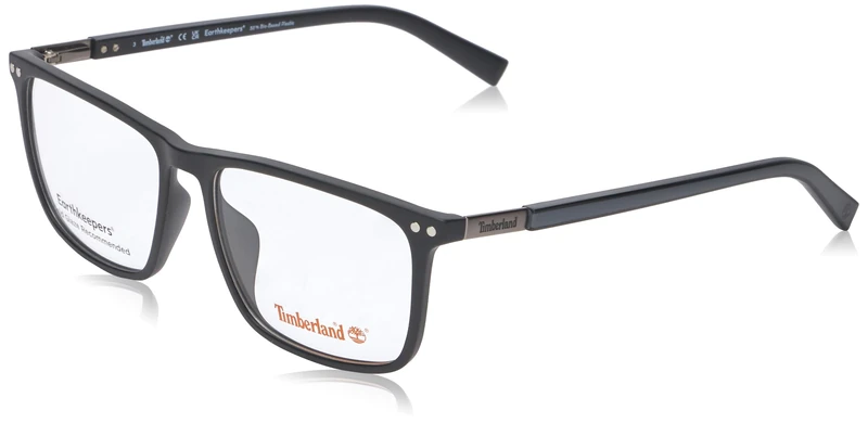 Timberland Men's Glasses, Matte Black, 55/16/145