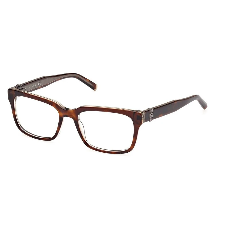 Guess GU50084 Glasses, Dark Havana, 54/17/150 for Men, Dark Havana, 54/17/150