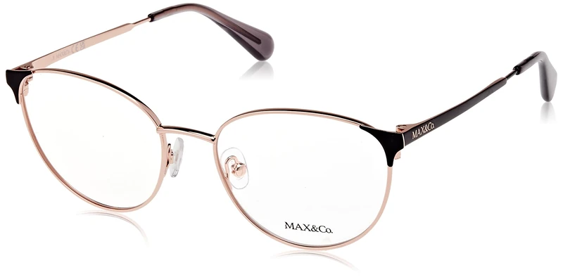MAX &CO Glasses for Women, Pink Gold, 51/17/135