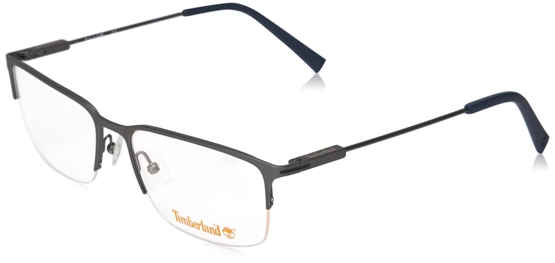 Timberland TB1758 Glasses, Matte Dark Nickeltin, 56/18/145 for Men, Matte Dark Nickeltin