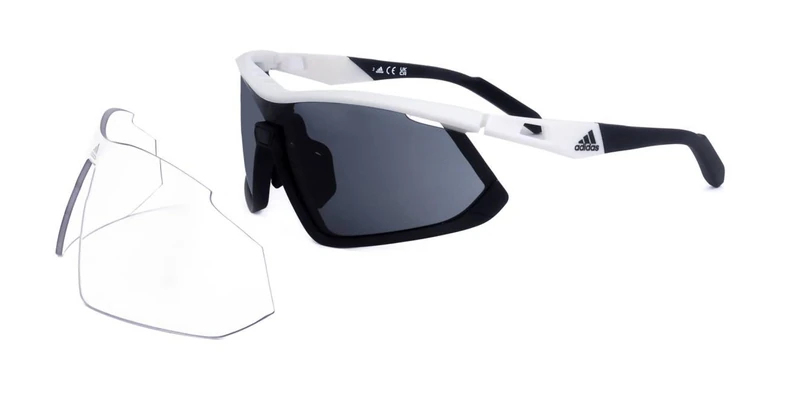 adidas Unisex Sunglasses, White/Other, 00/0/135