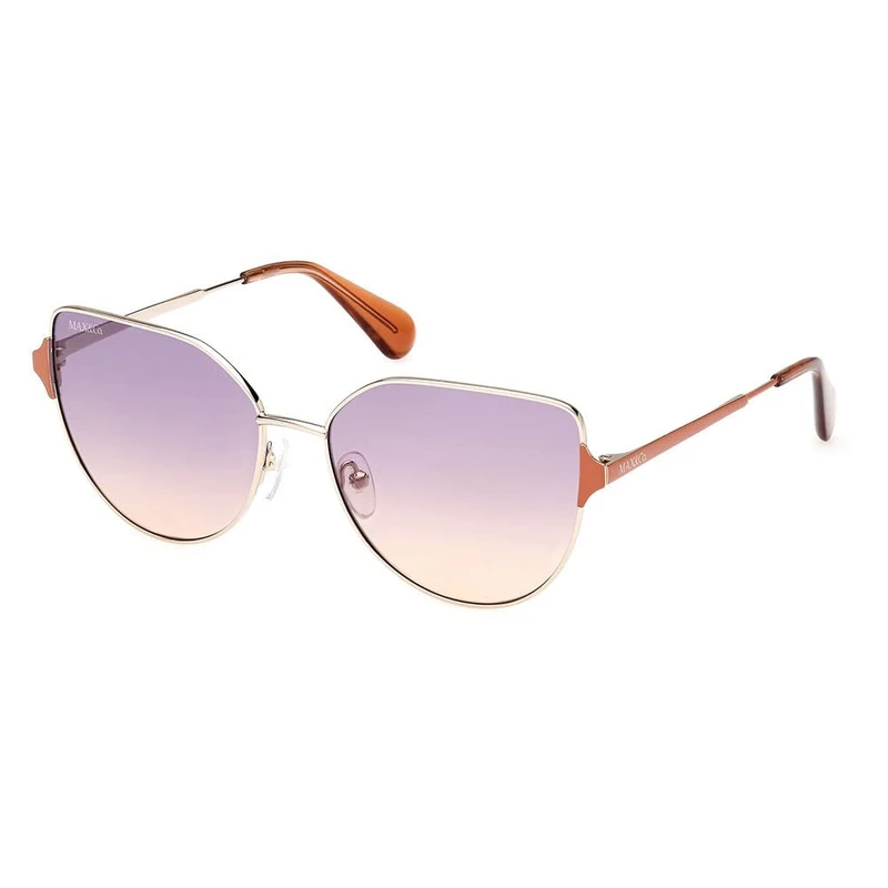 MAX &CO Ladies Mo0082 Sunglasses Gold 57/16/140, gold, 57/16/140