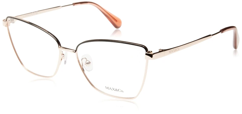 MAX &CO Women's Glasses, Shiny Rose Gold, 54/15/140
