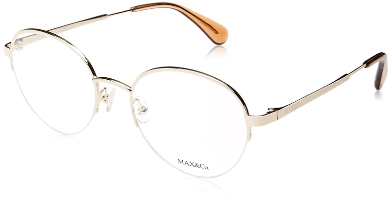 MAX &CO Glasses for Women, Pale gold, 51/19/140