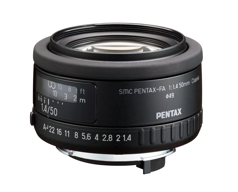 smc PENTAX-FA 50mmF1.4 Classic, single-focus, standard lense for use with K-mount digital SLR cameras