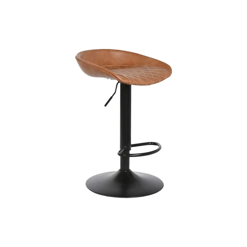 DKD Home Decor Stool 45 x 44 x 67 cm Metal Camel ABS