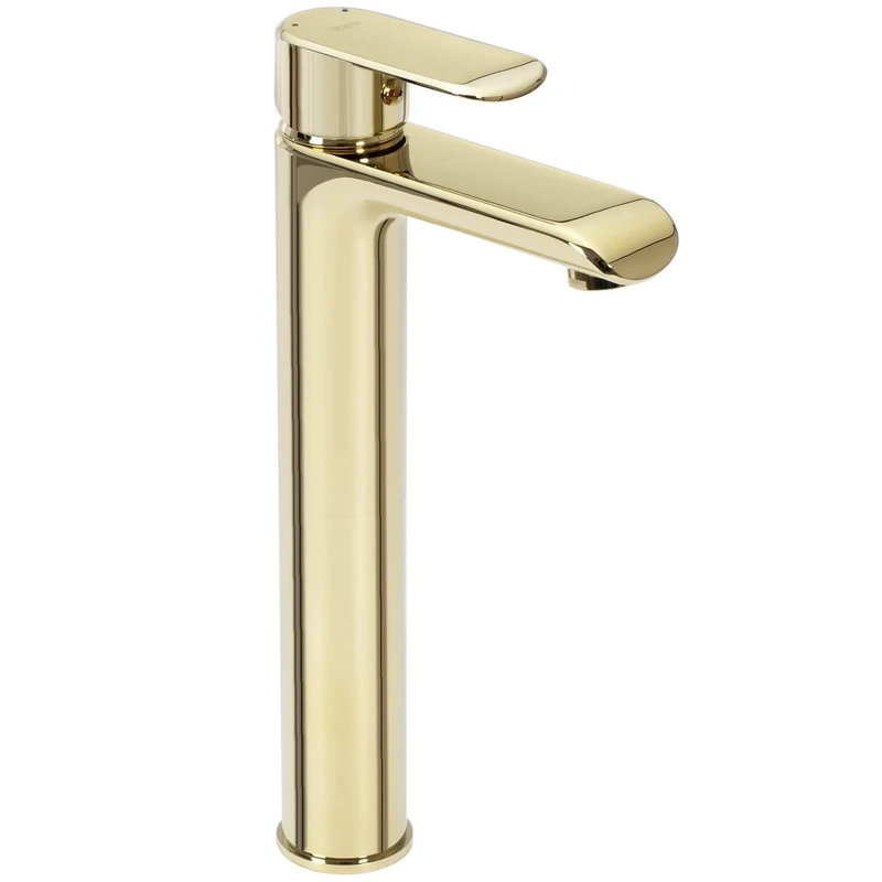 Rea a429c955-774c-4510-89b1-42100ffabab2 Gold Bathroom Sink tap Bloom REA-B6201