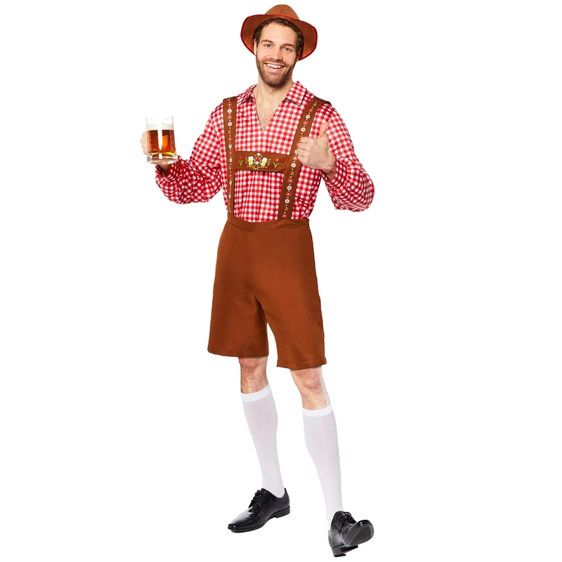 Amscan 9917573 - Adults Mr Oktoberfest Mens Bavarian Costume Size: Standard