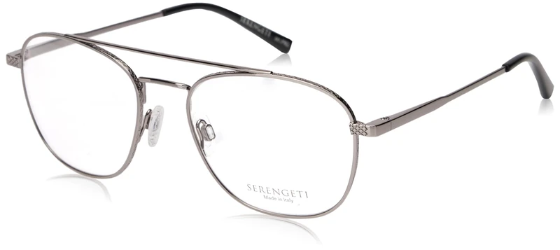 Serengeti Miles Optic Glasses, Shiny Gunmetal, M Unisex Adults, Shiny Gunmetal, M