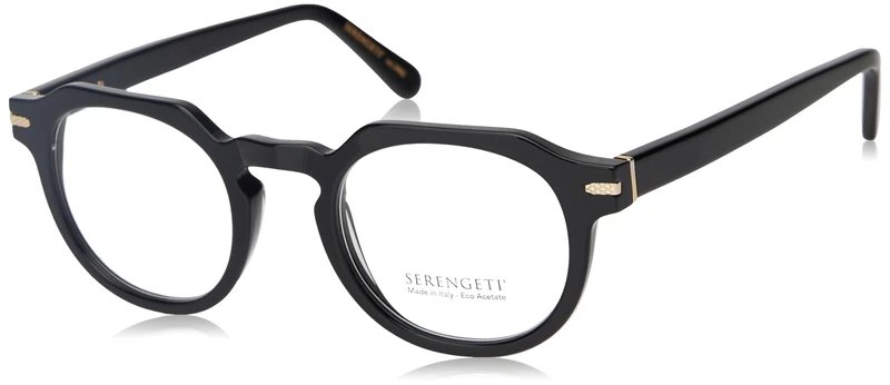 Serengeti Laerry Optic Glasses - Shiny Black - Unisex Adult M
