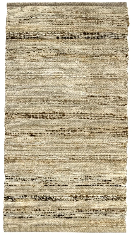HAMID - Jute Rug, Only, Rug 100% Natural, Jute Fibre Hand Woven, Soft Rug and High Strength Rug for Living Room, Dining Room, Bedroom, Hallway Rug - (D4, 170 x 120 cm)
