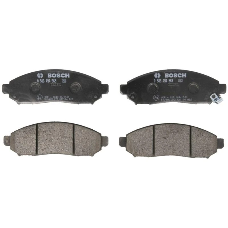Bosch BP1814 Brake pads - ECE-R90 certified - 1 set of 4 pads