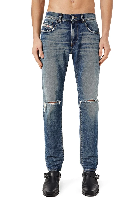 Diesel_2019 D-STRUKT_Pants_蓝色_28W / 30L - Image 1